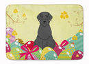 Easter Eggs Giant Schnauzer Memory Foam Kitchen Mat Machine Washable Anti-Fatigue Cushion Comfort Bath or Kitchen Rug