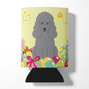 Easter Eggs Poodle Silver Can or Bottle Hugger Cooler Sleeve for Standard 12 oz Cans, Insulated Foam Beer & Soda Can Hugger Reusable