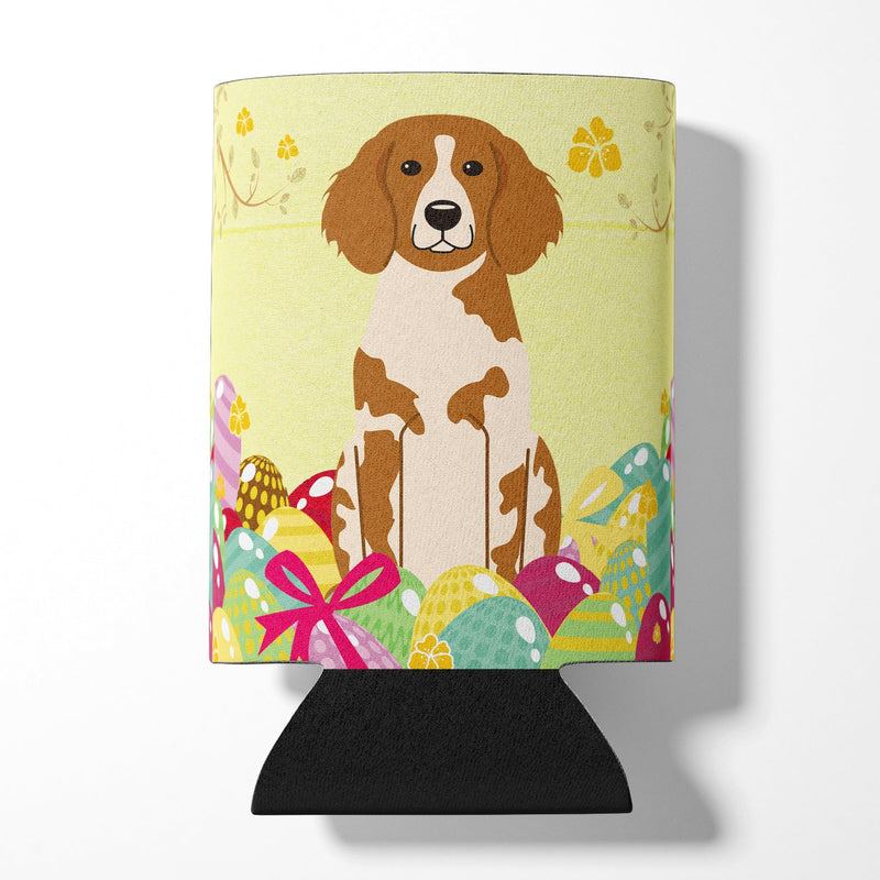 Easter Eggs Brittany Spaniel Can or Bottle Hugger BB6072CC