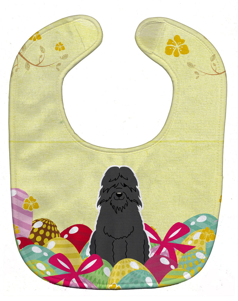 Easter Eggs Bouvier des Flandres Baby Bib BB6074BIB