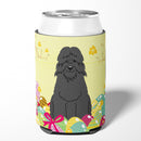 Easter Eggs Bouvier des Flandres Can or Bottle Hugger Cooler Sleeve for Standard 12 oz Cans, Insulated Foam Beer & Soda Can Hugger Reusable