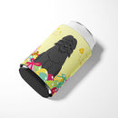 Easter Eggs Bouvier des Flandres Can or Bottle Hugger Cooler Sleeve for Standard 12 oz Cans, Insulated Foam Beer & Soda Can Hugger Reusable
