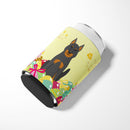Easter Eggs Beauce Shepherd Dog Can or Bottle Hugger Cooler Sleeve for Standard 12 oz Cans, Insulated Foam Beer & Soda Can Hugger Reusable