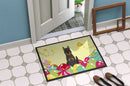 Easter Eggs Beauce Shepherd Dog Doormat Indoor Outdoor 24H X 36W Front Door Mat Rugs for Entryway, Non Slip Washable Low Pile,