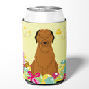 Easter Eggs Briard Brown Can or Bottle Hugger Cooler Sleeve for Standard 12 oz Cans, Insulated Foam Beer & Soda Can Hugger Reusable
