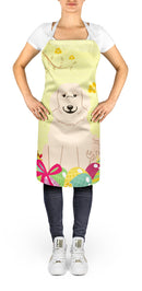 Easter Eggs Great Pyrenese Apron Cooking Kitchen Server Baking Crafts Gardening for Adult Women Men, Unisex, Large, Multicolor