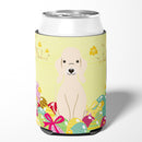 Easter Eggs Bedlington Terrier Sandy Can or Bottle Hugger Cooler Sleeve for Standard 12 oz Cans, Insulated Foam Beer & Soda Can Hugger Reusable