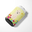 Easter Eggs Bedlington Terrier Sandy Can or Bottle Hugger Cooler Sleeve for Standard 12 oz Cans, Insulated Foam Beer & Soda Can Hugger Reusable