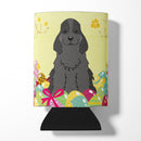 Easter Eggs Cocker Spaniel Black Can or Bottle Hugger Cooler Sleeve for Standard 12 oz Cans, Insulated Foam Beer & Soda Can Hugger Reusable