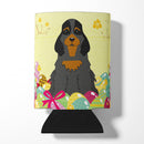 Easter Eggs Cocker Spaniel Black Tan Can or Bottle Hugger Cooler Sleeve for Standard 12 oz Cans, Insulated Foam Beer & Soda Can Hugger Reusable