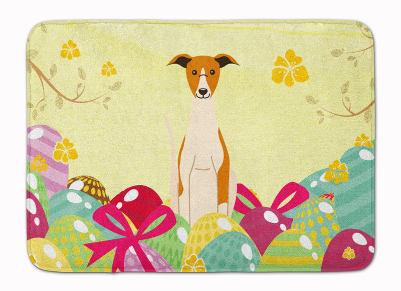 Easter Eggs Whippet Machine Washable Memory Foam Mat BB6099RUG