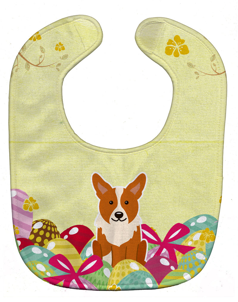 Easter Eggs Corgi Baby Bib BB6100BIB