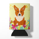 Easter Eggs Corgi Can or Bottle Hugger Cooler Sleeve for Standard 12 oz Cans, Insulated Foam Beer & Soda Can Hugger Reusable