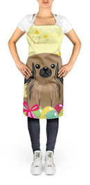 Easter Eggs Pekingese Tan Apron Cooking Kitchen Server Baking Crafts Gardening for Adult Women Men, Unisex, Large, Multicolor