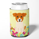Easter Eggs Jack Russell Terrier Can or Bottle Hugger Cooler Sleeve for Standard 12 oz Cans, Insulated Foam Beer & Soda Can Hugger Reusable