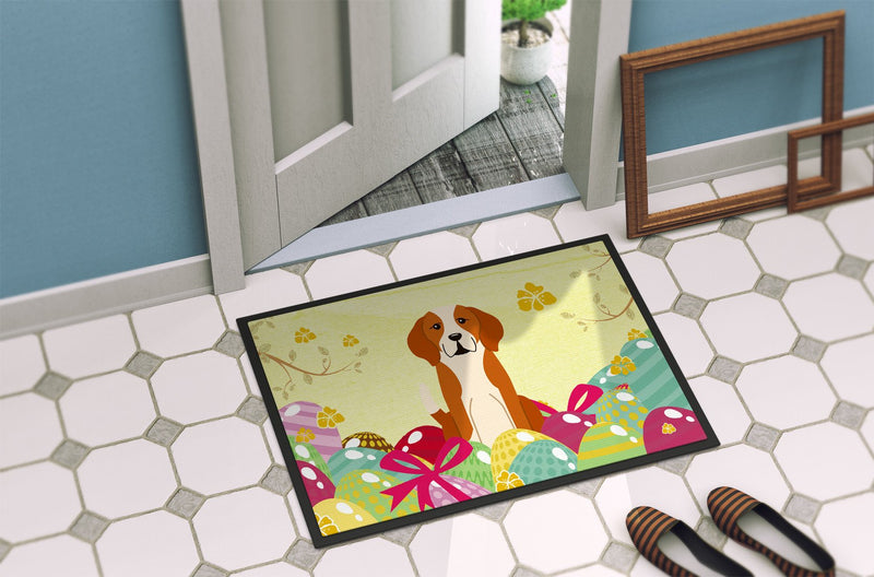 Easter Eggs English Foxhound Indoor or Outdoor Mat 24x36 BB6110JMAT