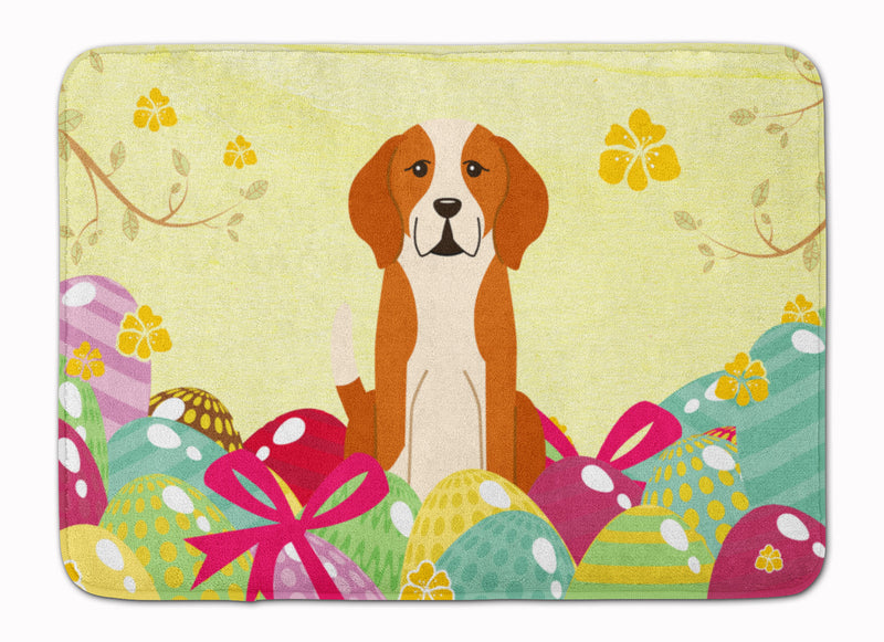 Easter Eggs English Foxhound Machine Washable Memory Foam Mat BB6110RUG