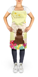 Easter Eggs Chinese Crested Cream Apron Cooking Kitchen Server Baking Crafts Gardening for Adult Women Men, Unisex, Large, Multicolor