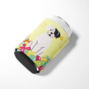 Easter Eggs White Boxer Cooper Can or Bottle Hugger Cooler Sleeve for Standard 12 oz Cans, Insulated Foam Beer & Soda Can Hugger Reusable