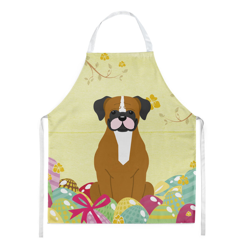 Easter Eggs Flashy Fawn Boxer Apron BB6116APRON