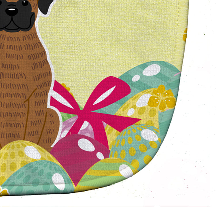 Easter Eggs Brindle Boxer Baby Bib BB6117BIB