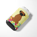 Easter Eggs Brindle Boxer Can or Bottle Hugger Cooler Sleeve for Standard 12 oz Cans, Insulated Foam Beer & Soda Can Hugger Reusable