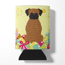 Easter Eggs Brindle Boxer Can or Bottle Hugger Cooler Sleeve for Standard 12 oz Cans, Insulated Foam Beer & Soda Can Hugger Reusable