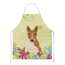 Easter Eggs Bull Terrier Red White Apron Cooking Kitchen Server Baking Crafts Gardening for Adult Women Men, Unisex, Large, Multicolor