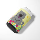 Easter Eggs Chow Chow Blue Can or Bottle Hugger Cooler Sleeve for Standard 12 oz Cans, Insulated Foam Beer & Soda Can Hugger Reusable
