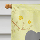 Easter Eggs Chow Chow Blue House Flag 28x40 Porch Sleeve Pole Decorative Outside Yard Banner Artwork Wall Hanging, Polyester