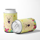Easter Eggs Chow Chow White Can or Bottle Hugger Cooler Sleeve for Standard 12 oz Cans, Insulated Foam Beer & Soda Can Hugger Reusable