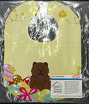 Easter Eggs Chow Chow Chocolate Baby Bib Easy-Clean Baby Bib Baby Feeding Accessory Baby Mealtime Essential, 10 x 13, Multicolor