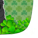 Black Russian Terrier Shamrocks Baby Bib BB6167BIB
