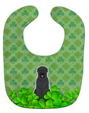 Black Russian Terrier Shamrocks Baby Bib BB6167BIB