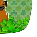 Border Terrier Shamrocks Baby Bib BB6180BIB
