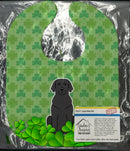 Black Labrador Shamrocks Baby Bib BB6198BIB