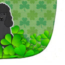 Poodle Black Shamrocks Baby Bib Easy-Clean Baby Bib Baby Feeding Accessory Baby Mealtime Essential, 10 x 13, Multicolor