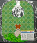 Wire Fox Terrier Shamrocks Baby Bib Easy-Clean Baby Bib Baby Feeding Accessory Baby Mealtime Essential, 10 x 13, Multicolor