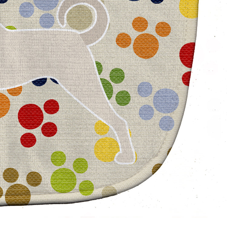 Anatolian Shepherd Pawprints Baby Bib BB6382BIB