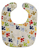 Anatolian Shepherd Pawprints Baby Bib BB6382BIB