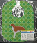 Borzoi Russian Greyhound Shamrocks  Baby Bib BB6404BIB