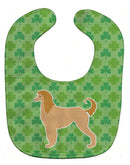 Afghan Hound Shamrocks  Baby Bib BB6411BIB