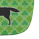 Black Labrador Retriever Shamrocks  Baby Bib BB6413BIB