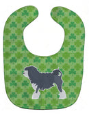 Lowchen Shamrocks  Baby Bib Easy-Clean Baby Bib Baby Feeding Accessory Baby Mealtime Essential, 10 x 13, Multicolor