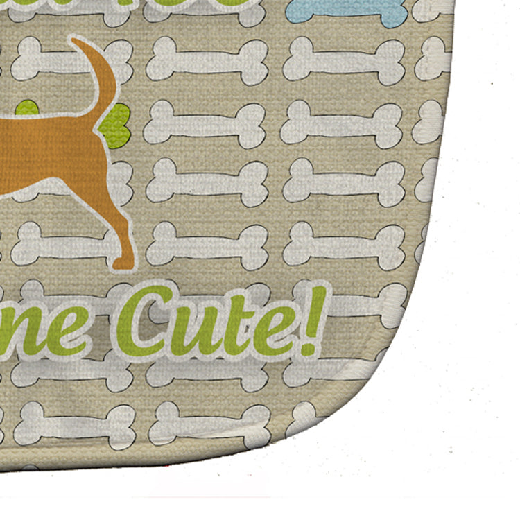 Bloodhound Dog Gone Cute Baby Bib BB6489BIB