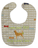 Bloodhound Dog Gone Cute Baby Bib BB6489BIB