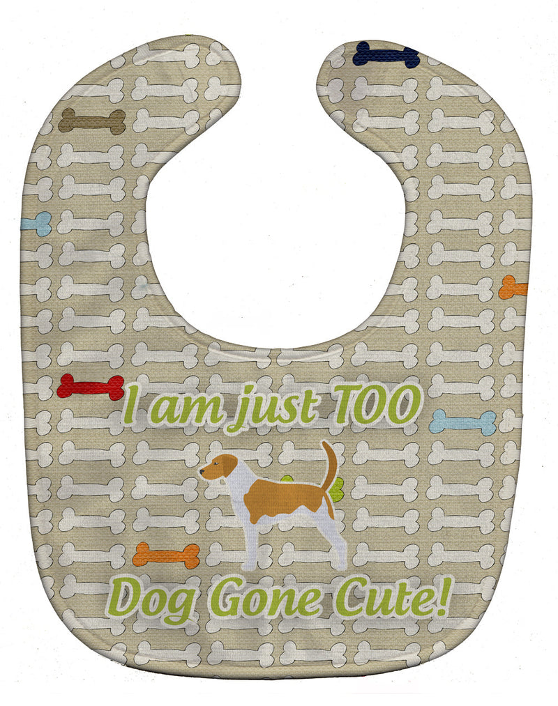 American Foxhound Dog Gone Cute Baby Bib BB6503BIB