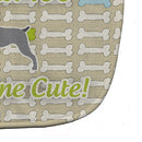 German Wirehaired Pointer Dog Gone Cute Baby Bib Easy-Clean Baby Bib Baby Feeding Accessory Baby Mealtime Essential, 10 x 13, Multicolor