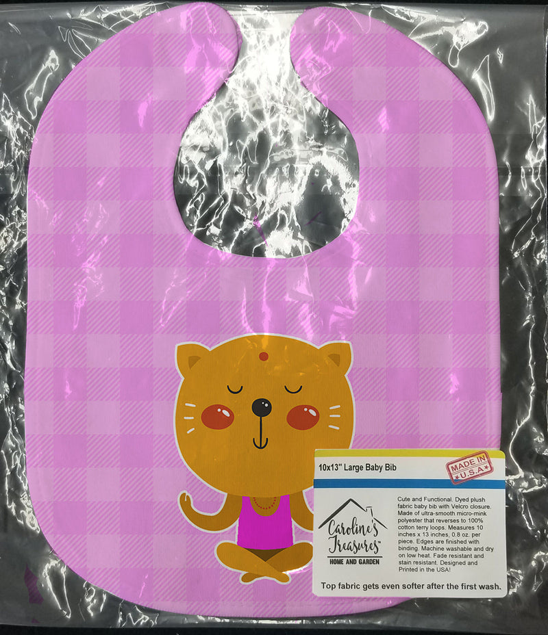 Yoga Cat Baby Bib BB6728BIB