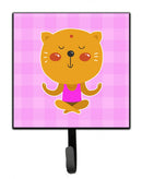 Yoga Cat Leash or Key Holder Wall Hooks, Key Hooks Holder, Coat Rack Wall Mount, Coat Hooks, Hooks for Hanging Keys, Towels, Aprons, Leashes